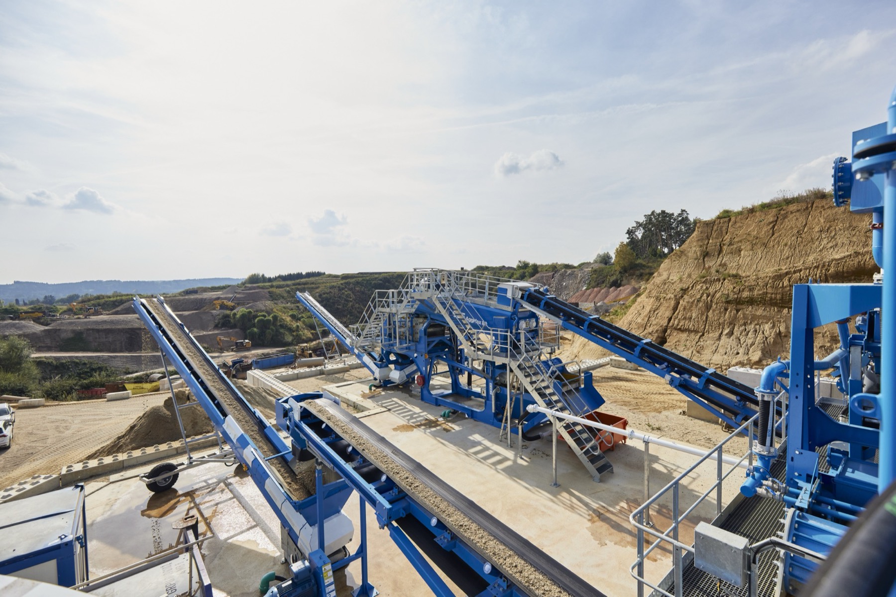 Industrieanlage aus der Luft